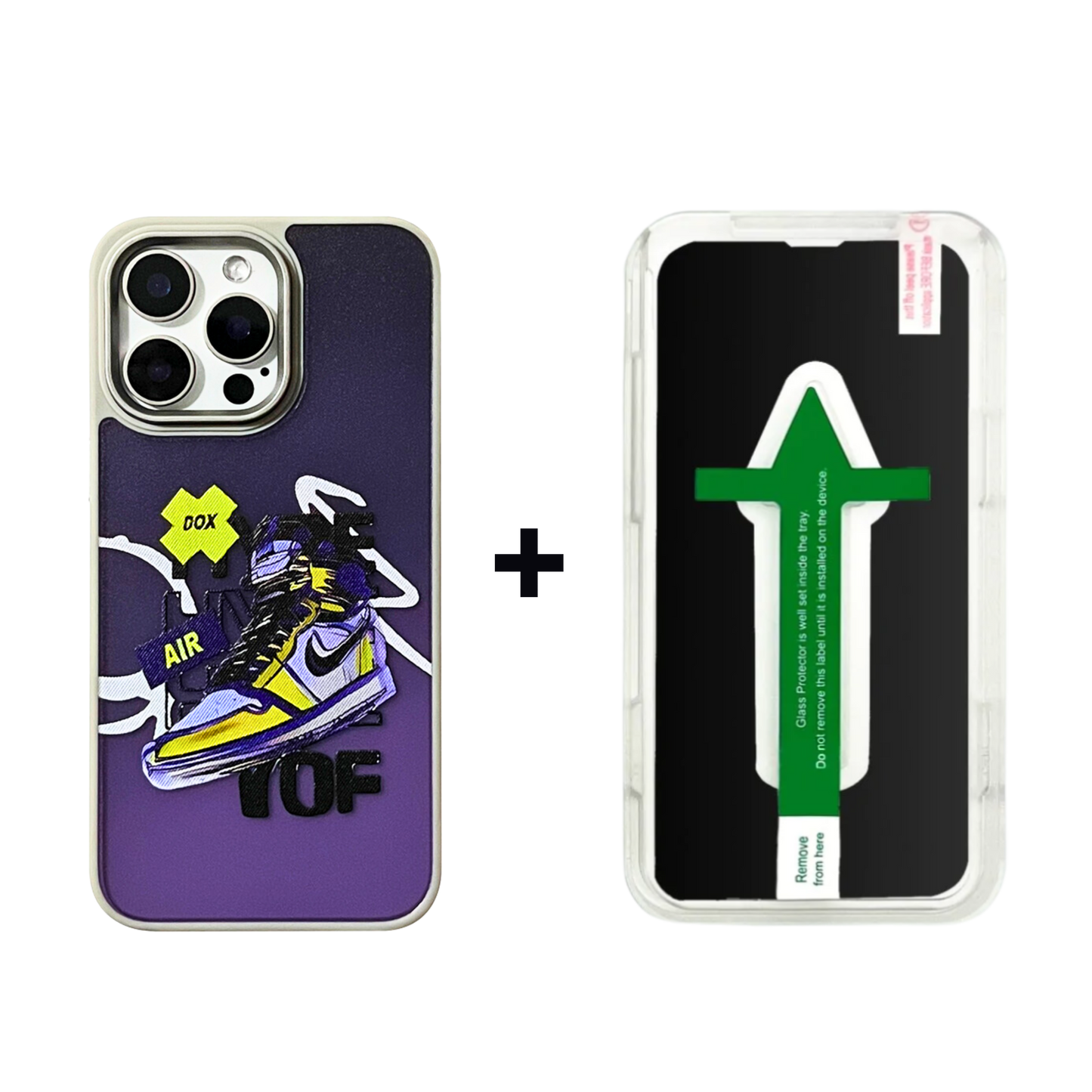 Fusion Phone Case | Sneakers Purple