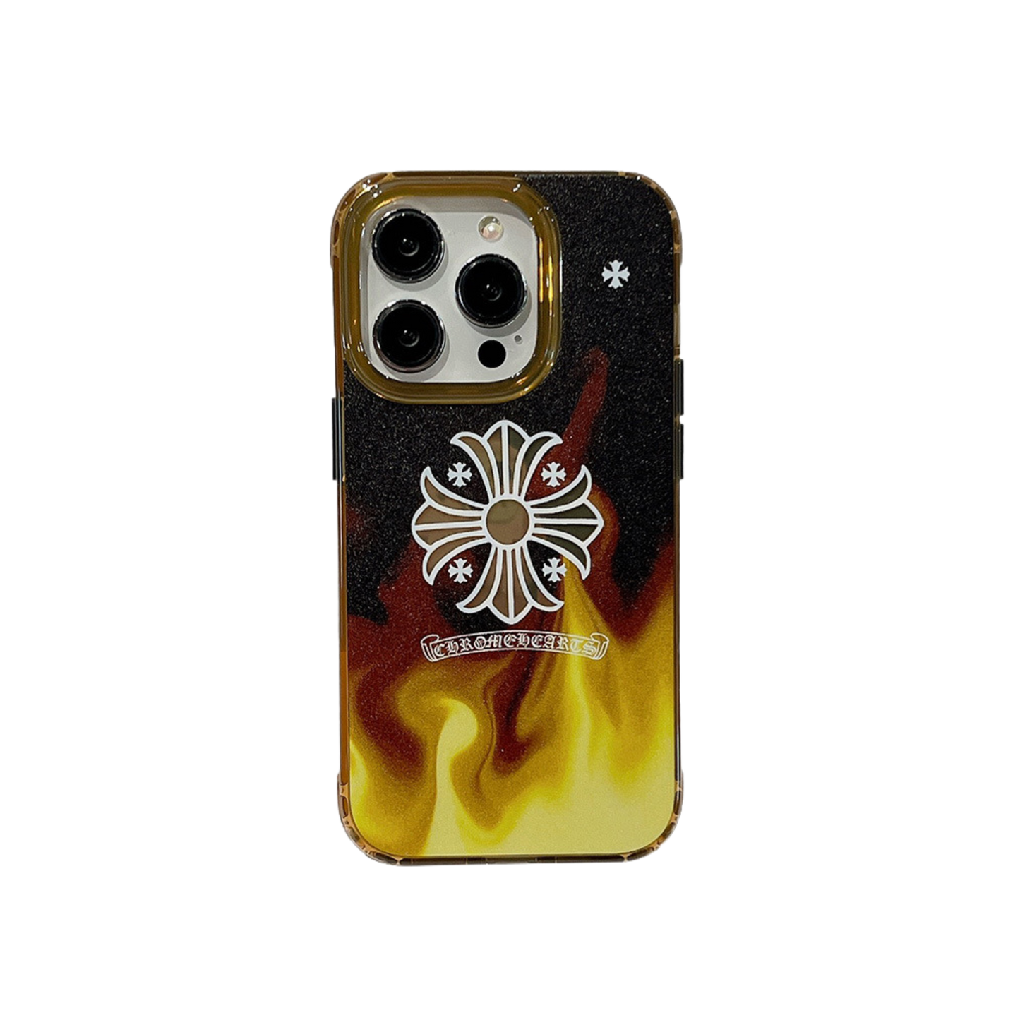 Fusion Phone Case | Fire Cross Yellow