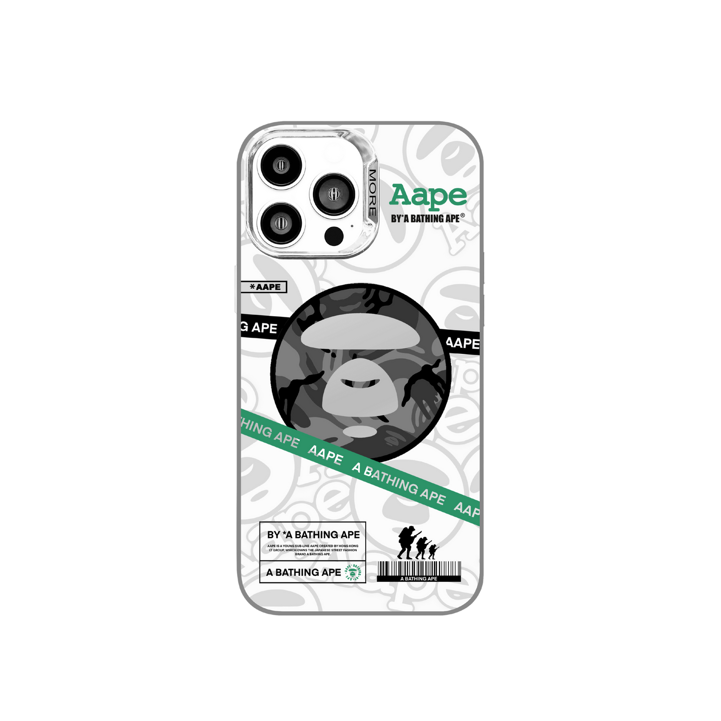 Fusion Phone Case |  Monkey Strips