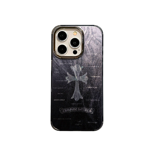 Laser Phone Case | Reflective Star Black