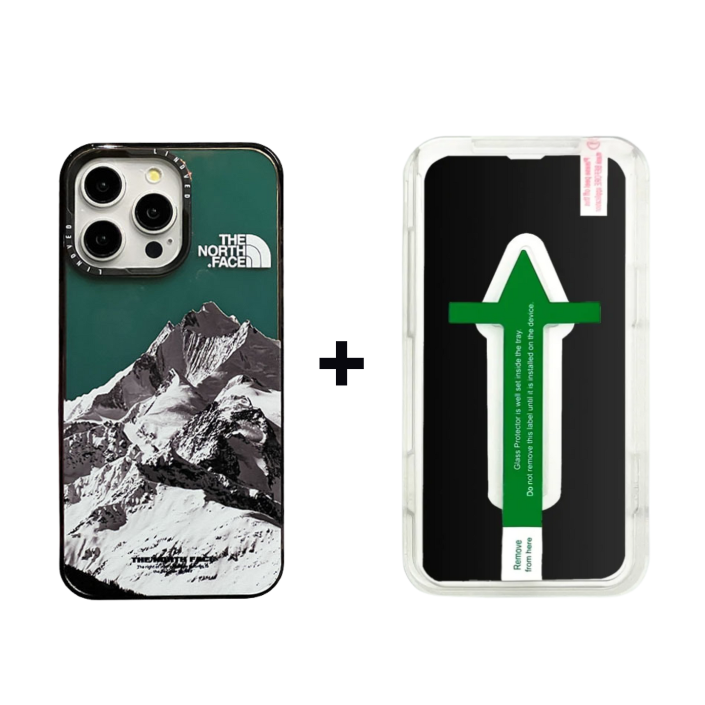 Laser Phone Case | Mountain White