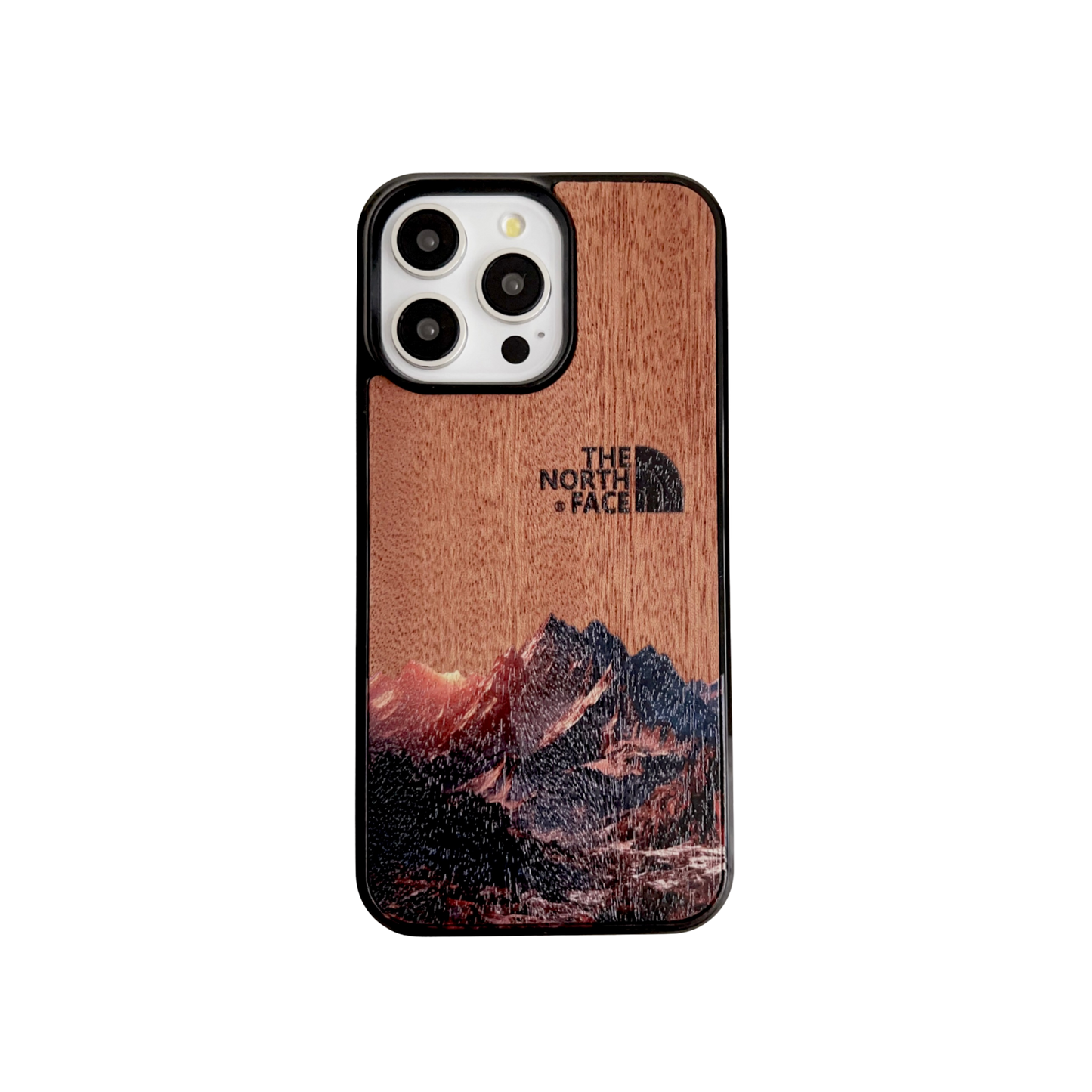 Fusion Phone Case | Wooden Mountain Black