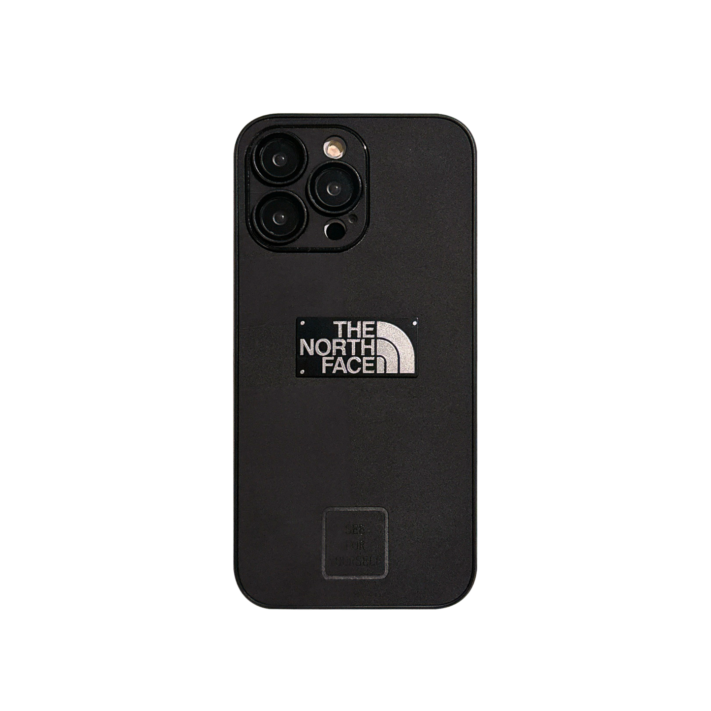 Leather Phone Case | See Yourself Black