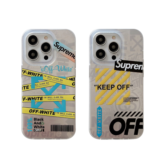 Laser Phone Case Bundle | Yellow Stripes &  Yellow Tapes