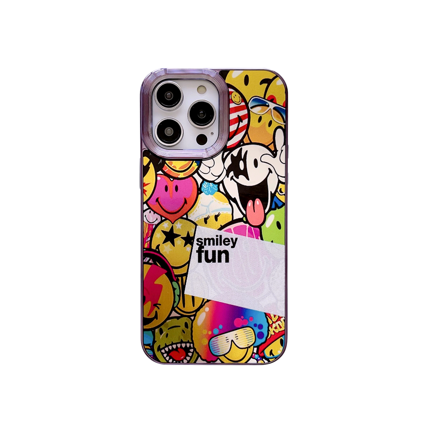 Fusion Phone Case | Smiley Face Rainbow