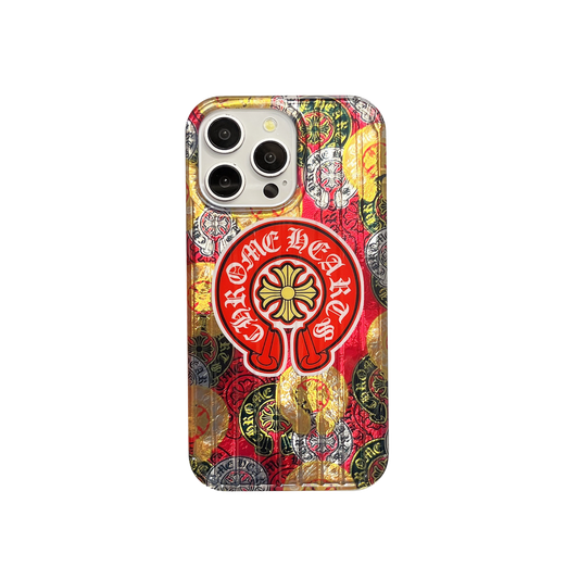 Laser Phone Case | Cross Red