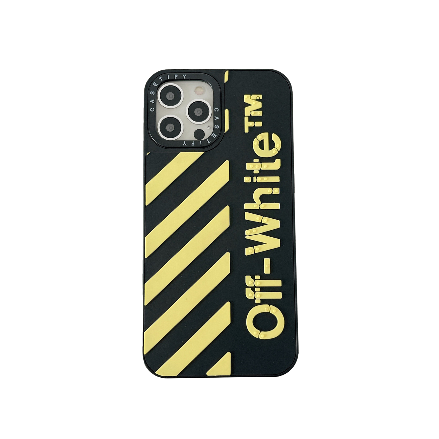 3D Phone Case | Stripes Yellow