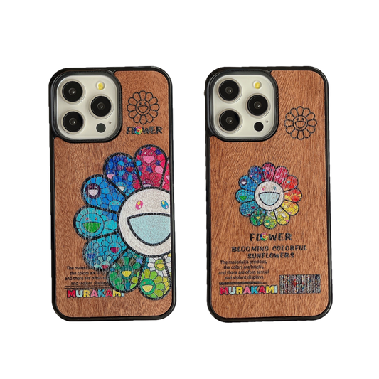 Fusion Phone Case Bundle |  Wooden Sunflower Small & Large