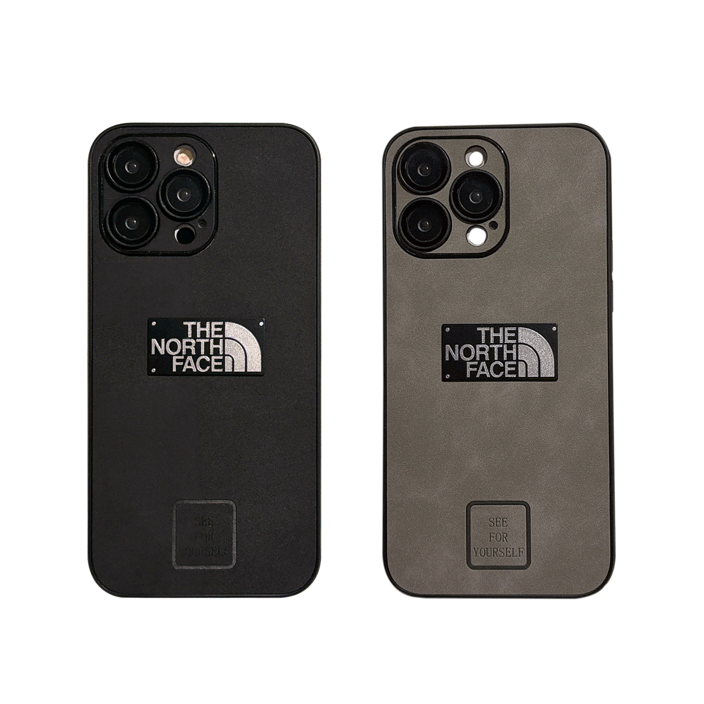 Leather Phone Case Bundle |  See Yourself Grey & See Yourself Black