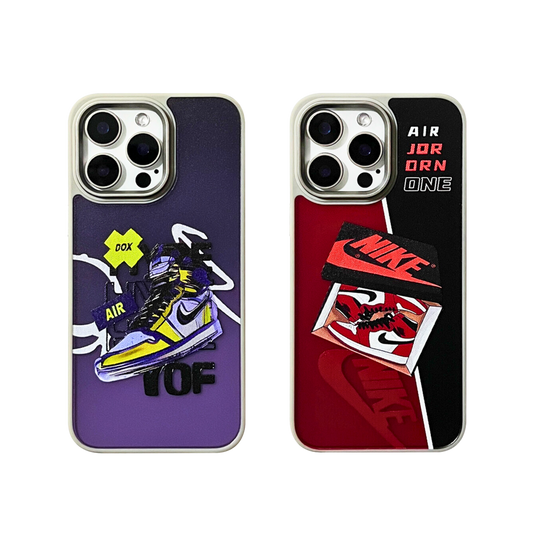 Fusion Phone Case Bundle | Sneakers Purple &  Sneakers Red