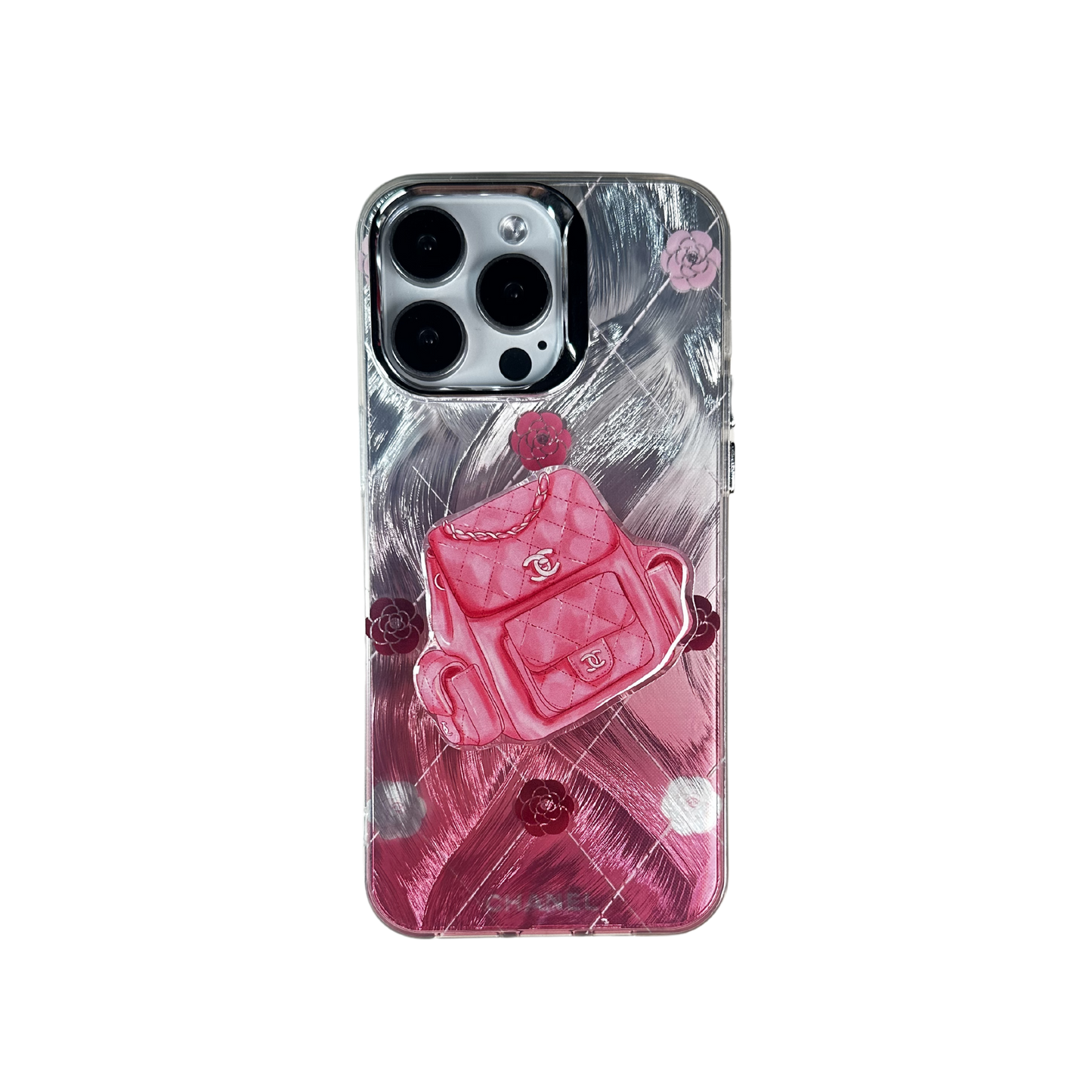 Laser Phone Case | Pink Backpack