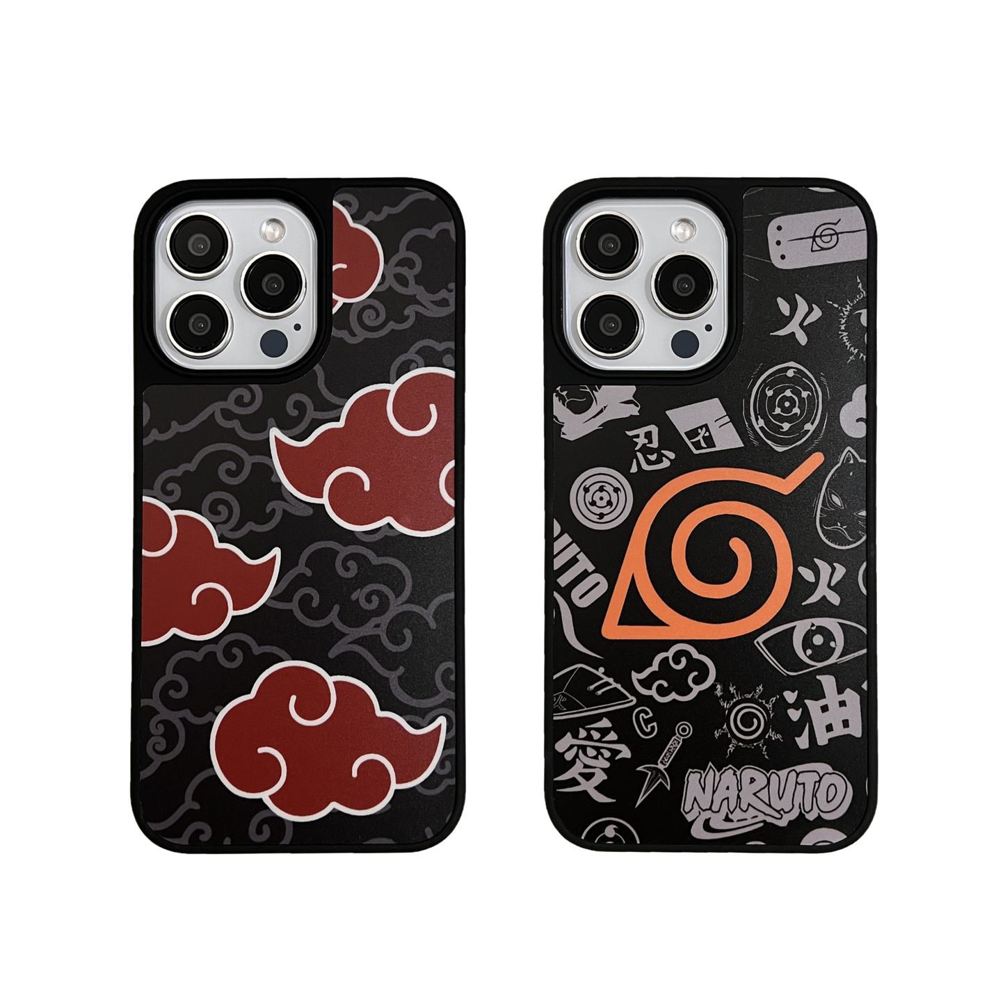 Fusion Phone Case Bundle | Red Cloud & White Symbols