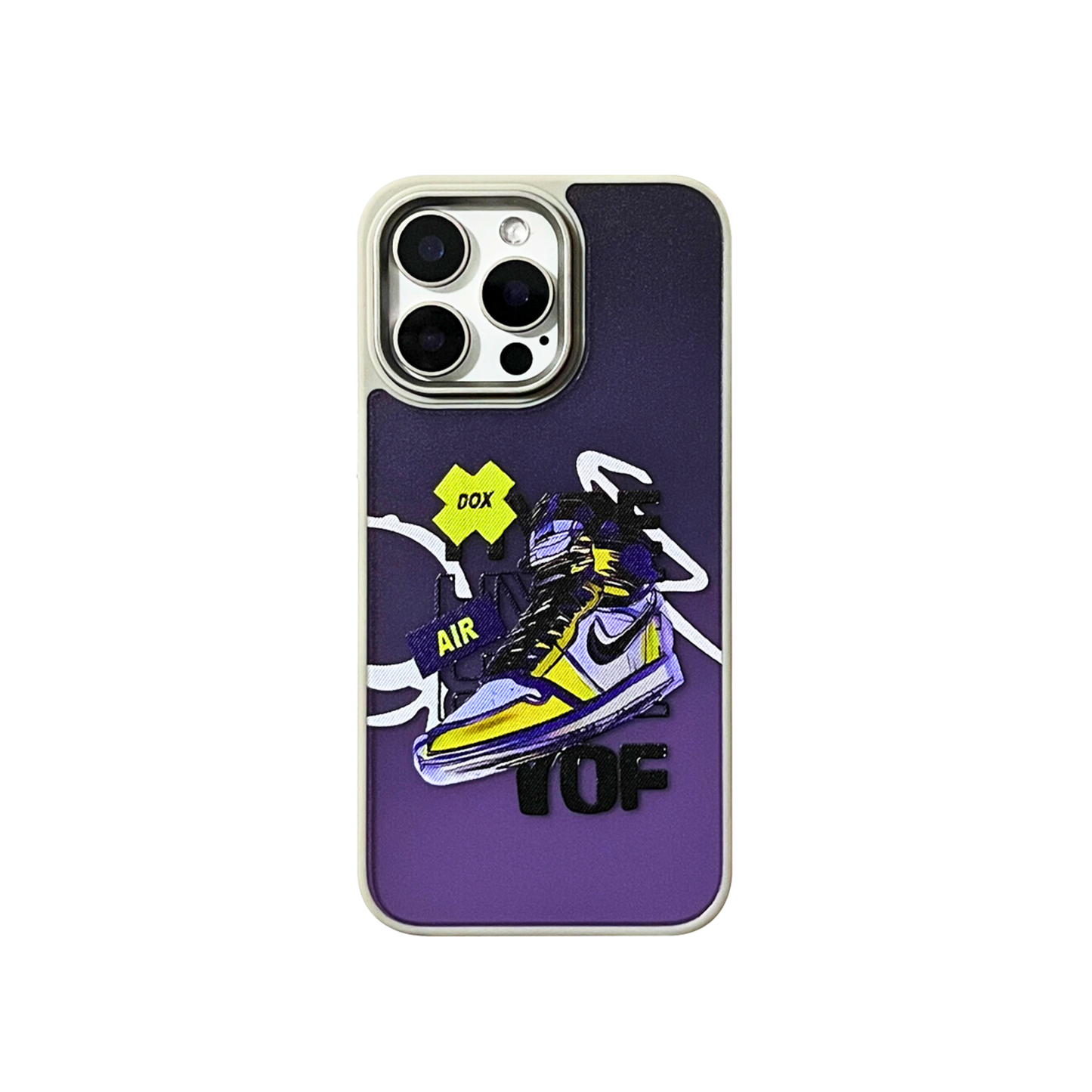 Fusion Phone Case | Sneakers Purple