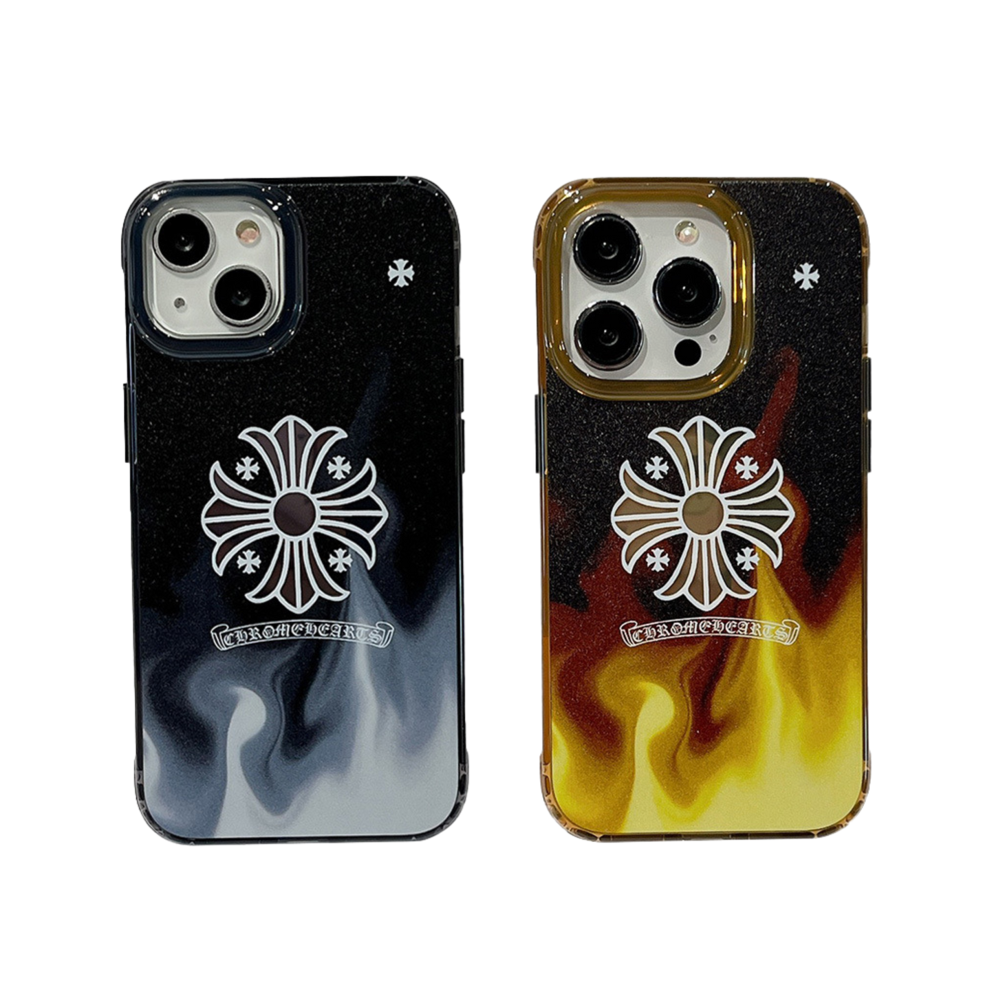 Fusion Phone Case Bundle |Fire Cross Yellow & Fire Cross Grey
