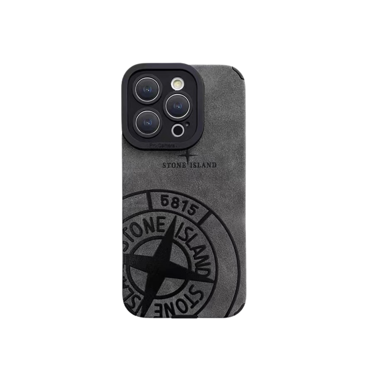 Leather Phone Case |  Star Compass Black