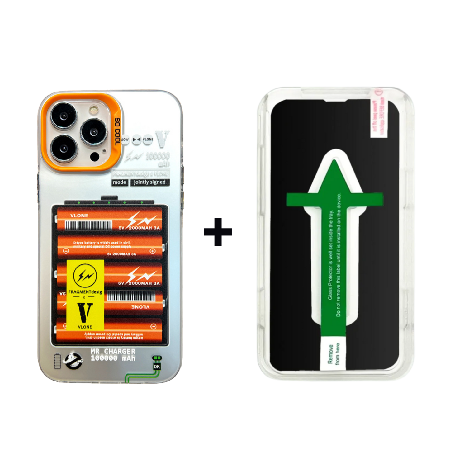 Laser Phone Case | Battery