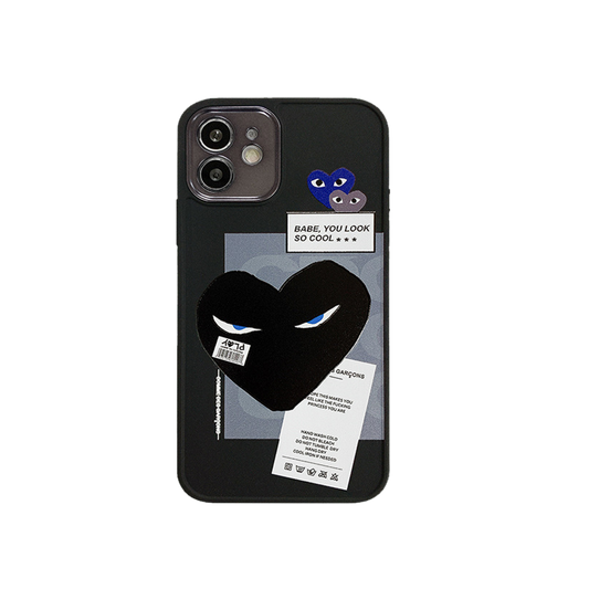 Fusion Phone Case | The Heart Black
