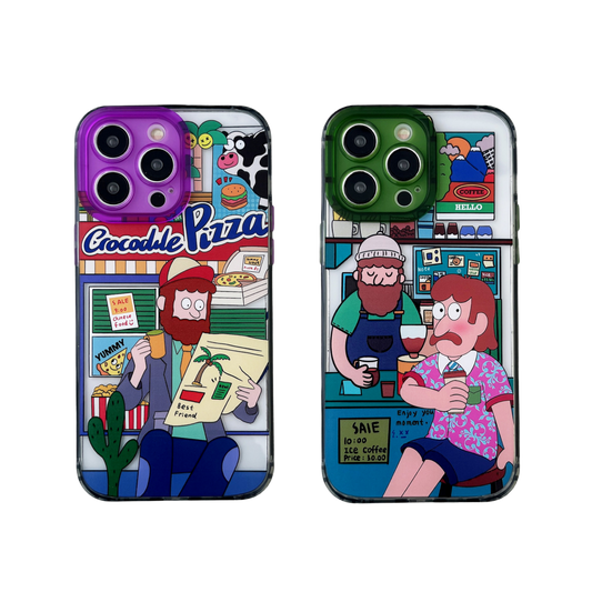 Fusion Phone Case Bundle | Street Vendor Green & Street Vendor Purple