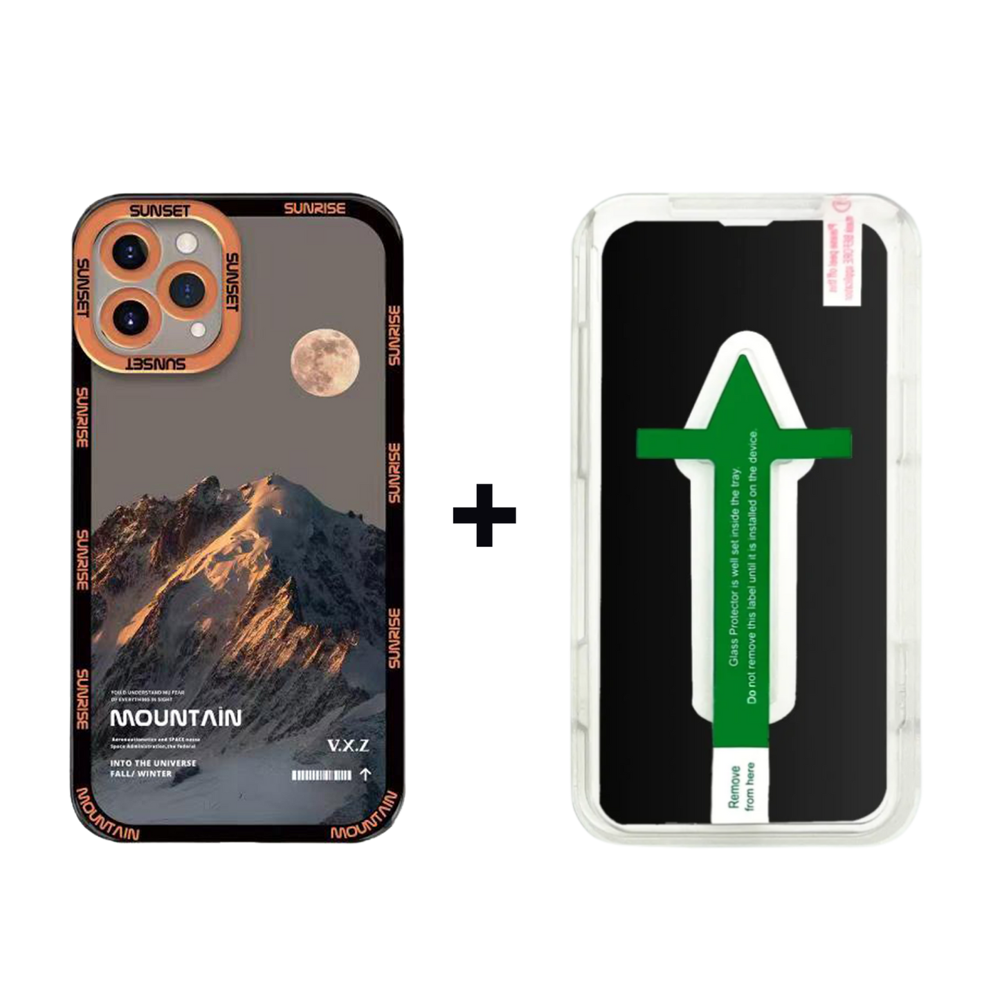 Fusion Phone Case | Glacier View Orange